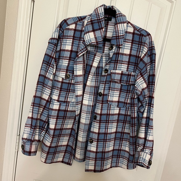 Plaid shacket - Picture 2 of 2